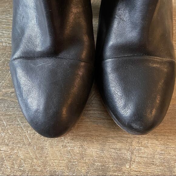 Rag & Bone Harrow Black Leather Ankle Boots Sz 40 - Picture 15 of 16